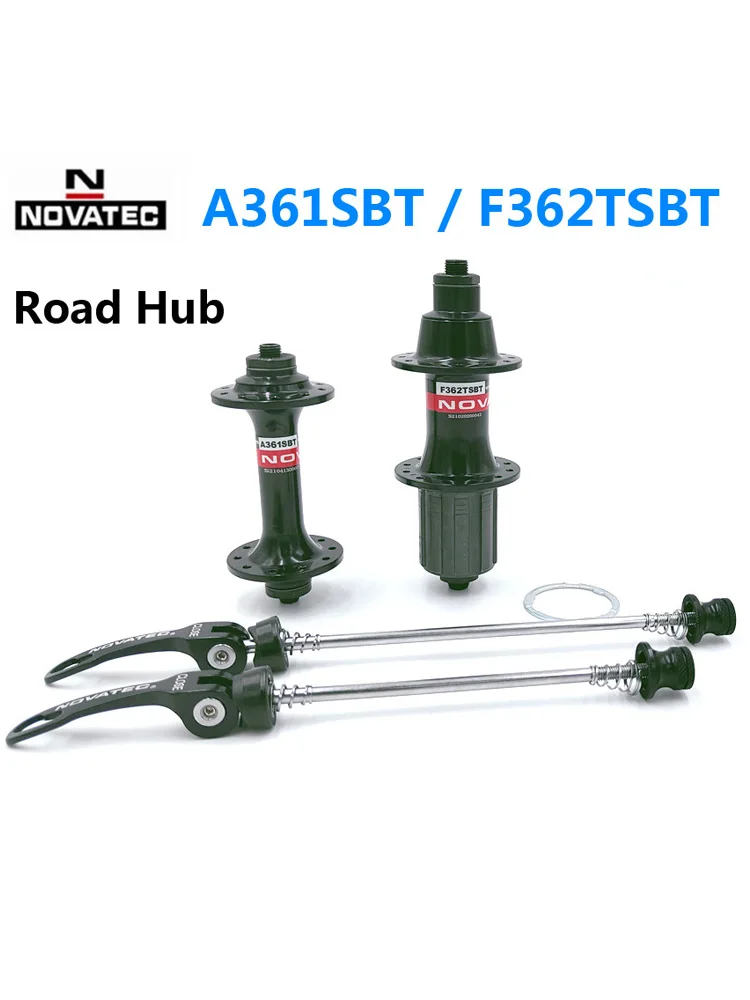 AliExpress NONE Novatec Road Bicycle Hub A361/F171/F362 Hub Front/Rear Quick Release Bike freehub V Brake 2 Bearing Support for 8-9-10-11-12v