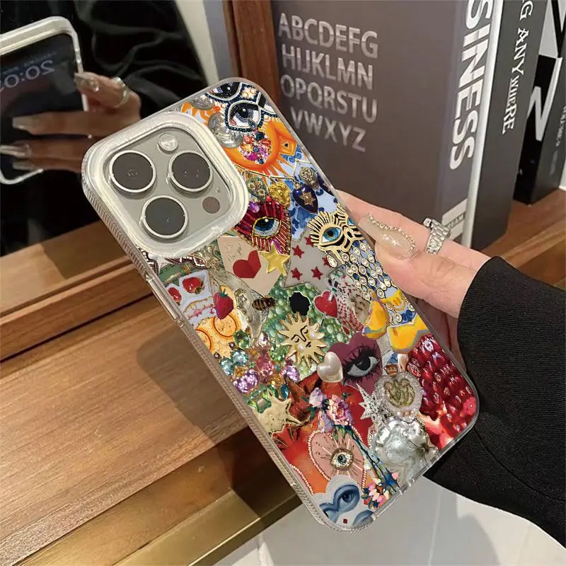Abstract Succubus Phone Case for Oppo A3x A3 A60 A79 A78 A98 A58 A38 A18 A57 A76 A17 A71 A94 A16 A15 A93 A31 4G 5G Cover