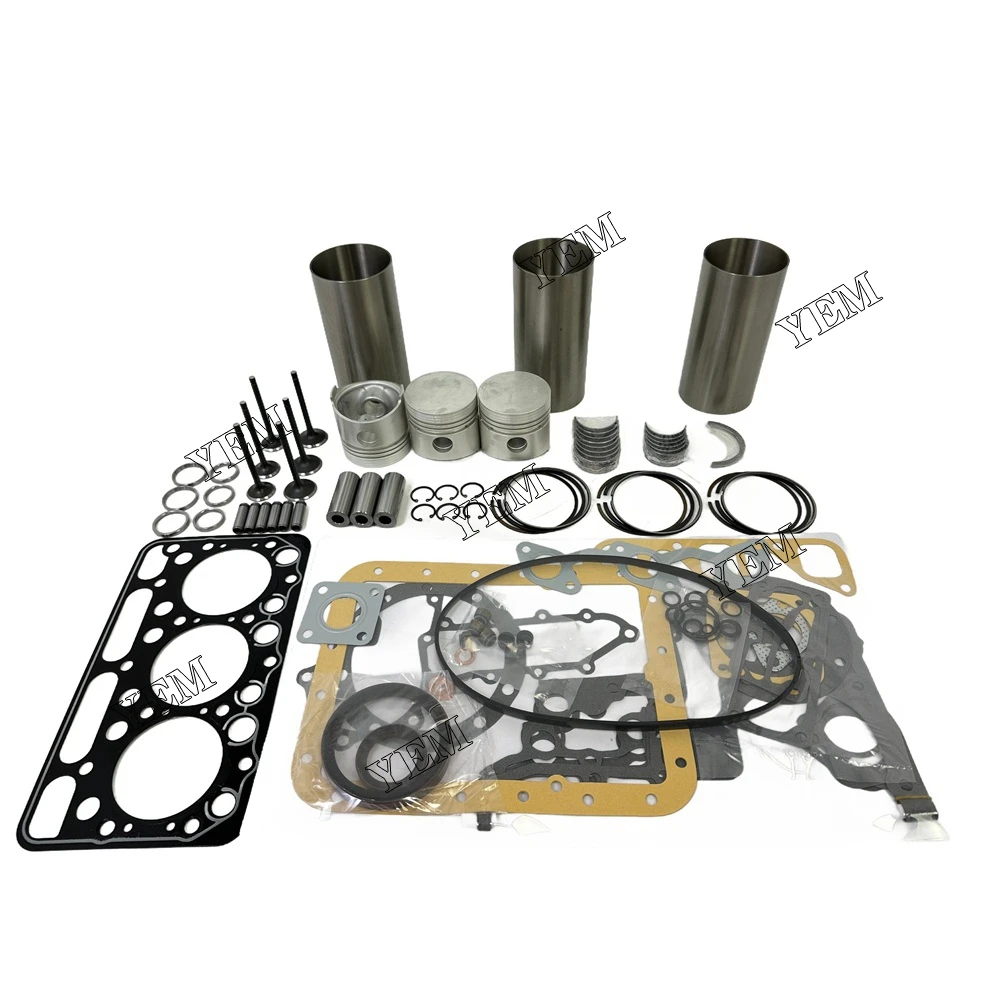 New D1403 Overhaul Kit Engine Replacement Parts for Kubota D1403 Rebuild Kit L2500 L2500DT L2500F L2600 L2800F Tractor