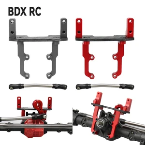 Support servo en fibre de carbone avec biellette de direction pour voiture chenillante 1/10 RC Axial SCX10 II 90046 AR44 Pièces d’amélioration de l’essieu 6 meilleurs stands de moteur de vente - No 5