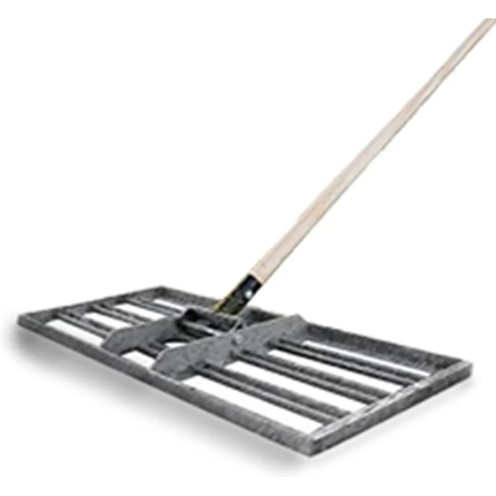 Levelawn Pro – 30" Rasen-Nivellierrechen mit 72" Griff |   Mühelos ebene Golfkurse, Rasen und Gärten |   Einfache Montage, Fleck