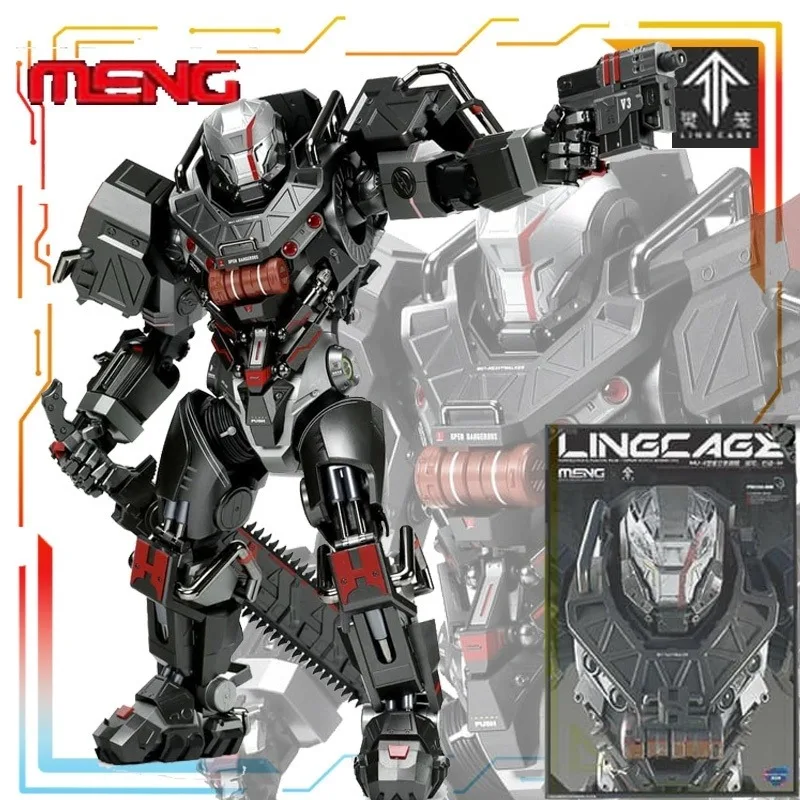 العلامة التجارية الجديدة بقعة السلع MENG الأصلي قفص الروح سلسلة MU-2 أنيمي عمل الشكل التجمع لعبة مجسمة نموذج الحلي هدايا للبنين #2