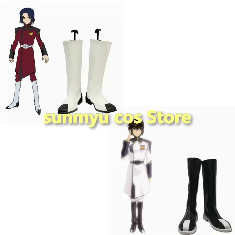 

Мобильный костюм Gundam Seed, ботинки для косплея, индивидуальный размер, обувь Kira Yamato Athrun Zala ZAFT