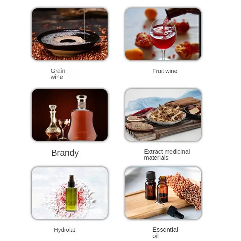 

Fast Shipping 30L Home Distillery Alcohol Whisky Moonshine Still Small Wine Steamer Essential Oil Extractor Pure Dew Distill