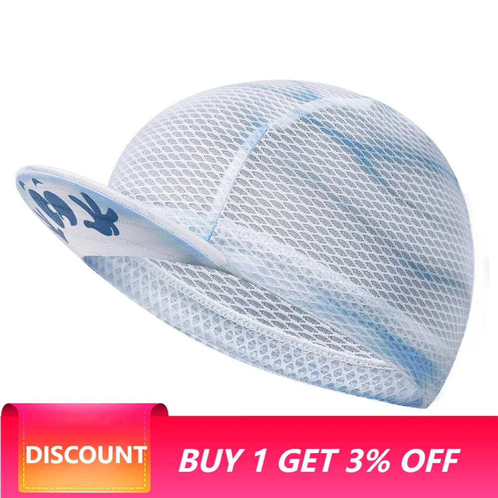 Santic Unisex Cycling Cap Mesh Breathable Quick Dry Outdoor Sports Bicycle Helmet Liner TZ26P238