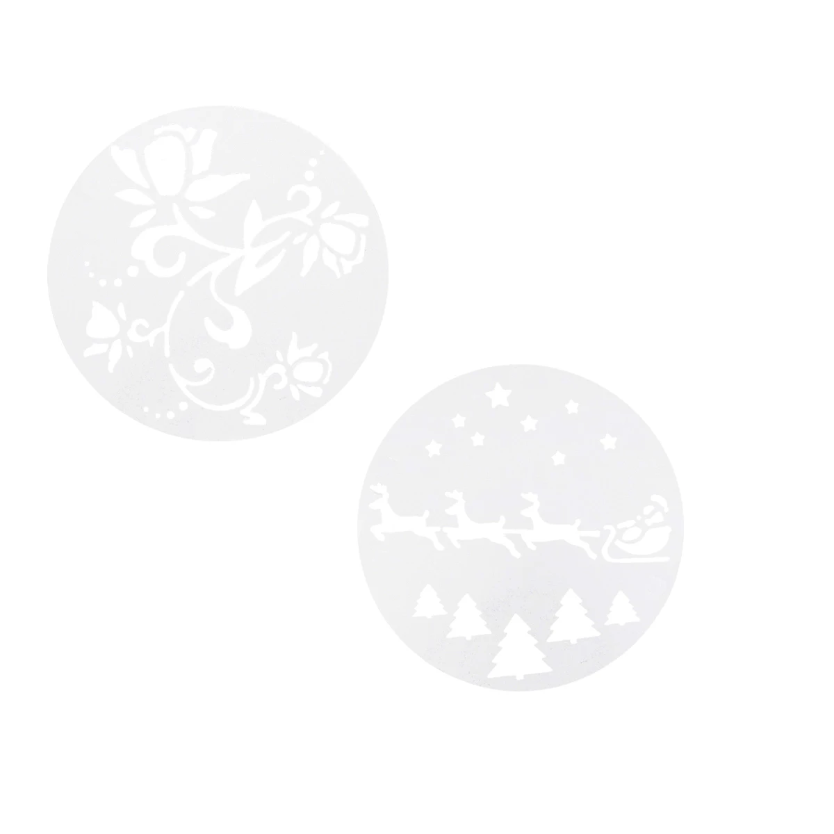 

5pcs Spray Mold Eco Friendly Reusable Fondant Cake Decorating Tool Dessert Stencil Molds Smooth Edges Save Time Gastronomy Fun