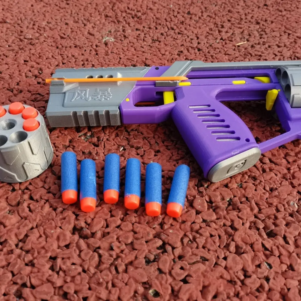 NEW Plastic Rubber Band Soft Bullets Gun Toys Creative Gift Toy For Men