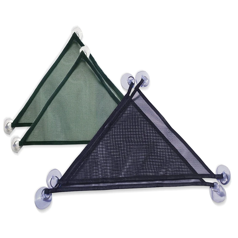 

New 4 Pieces Reptile Hammock, Reptiles, Lizard, Triple-Cornered, Toys With Suction Cups