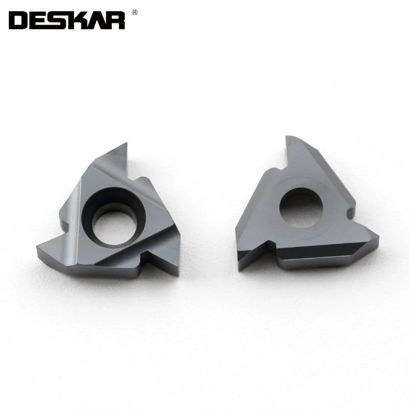 

10pcs Deskar 16er 16ir A55 G55 Ag55 A60 G60 Ag60 Lda Ldc Threading Cutter Cutting Turning Tools Carbide Inserts Tool