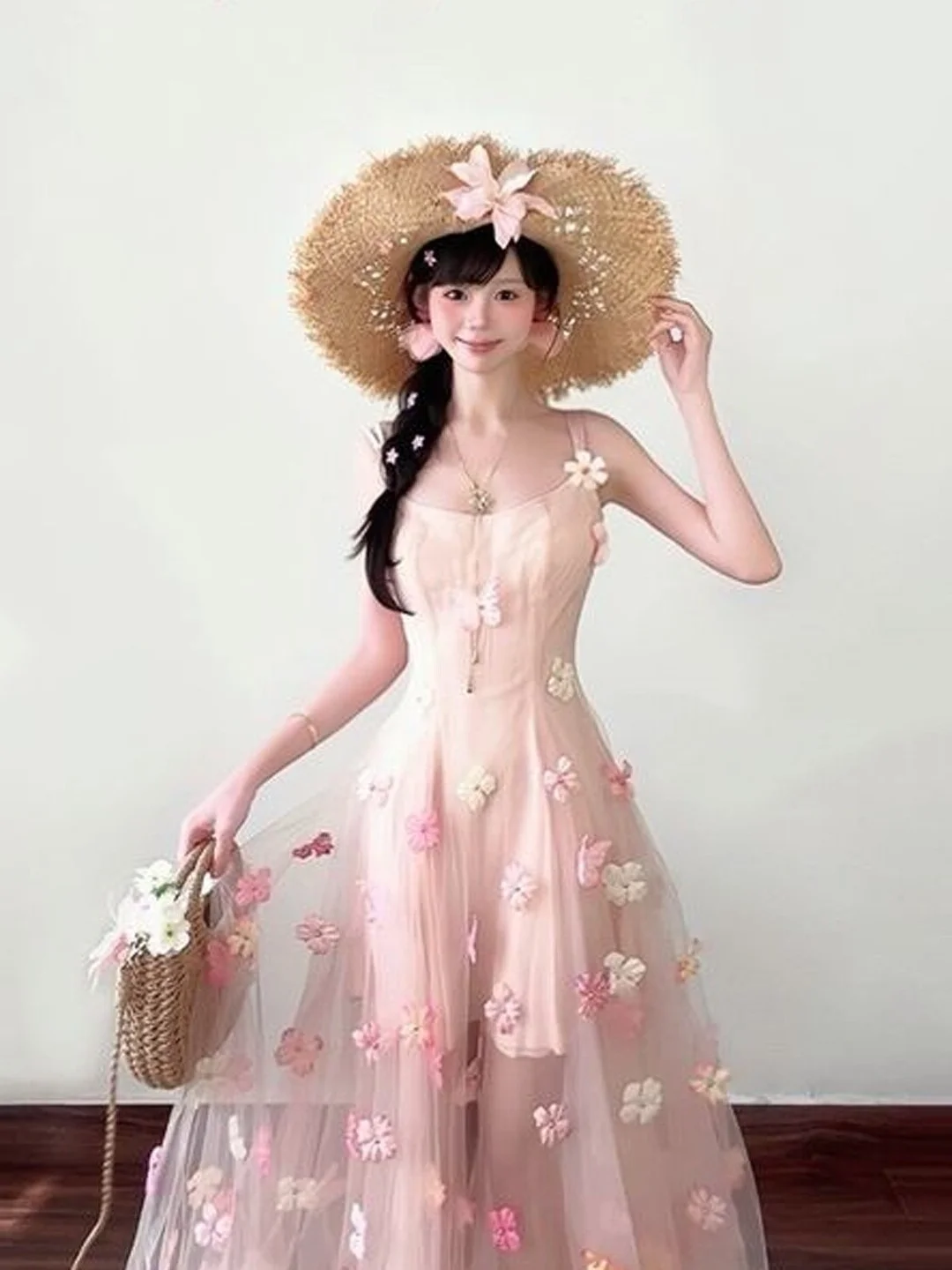 

Элегантное летнее платье-фея с эффектом стройности на талии, красивое уникальное хлопковое платье без бретелек для различных случаев