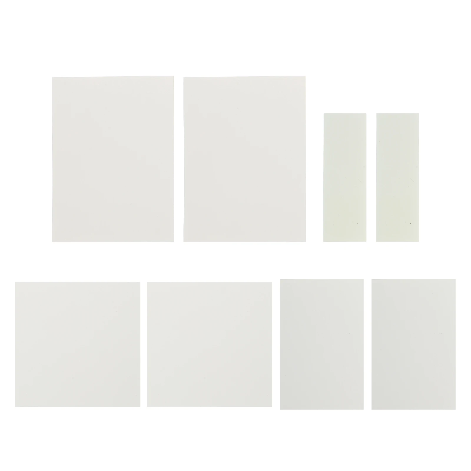 Transparent Clear Office Supplies Removable Labels Note Pads Paper PET Material Use Memo Sticker