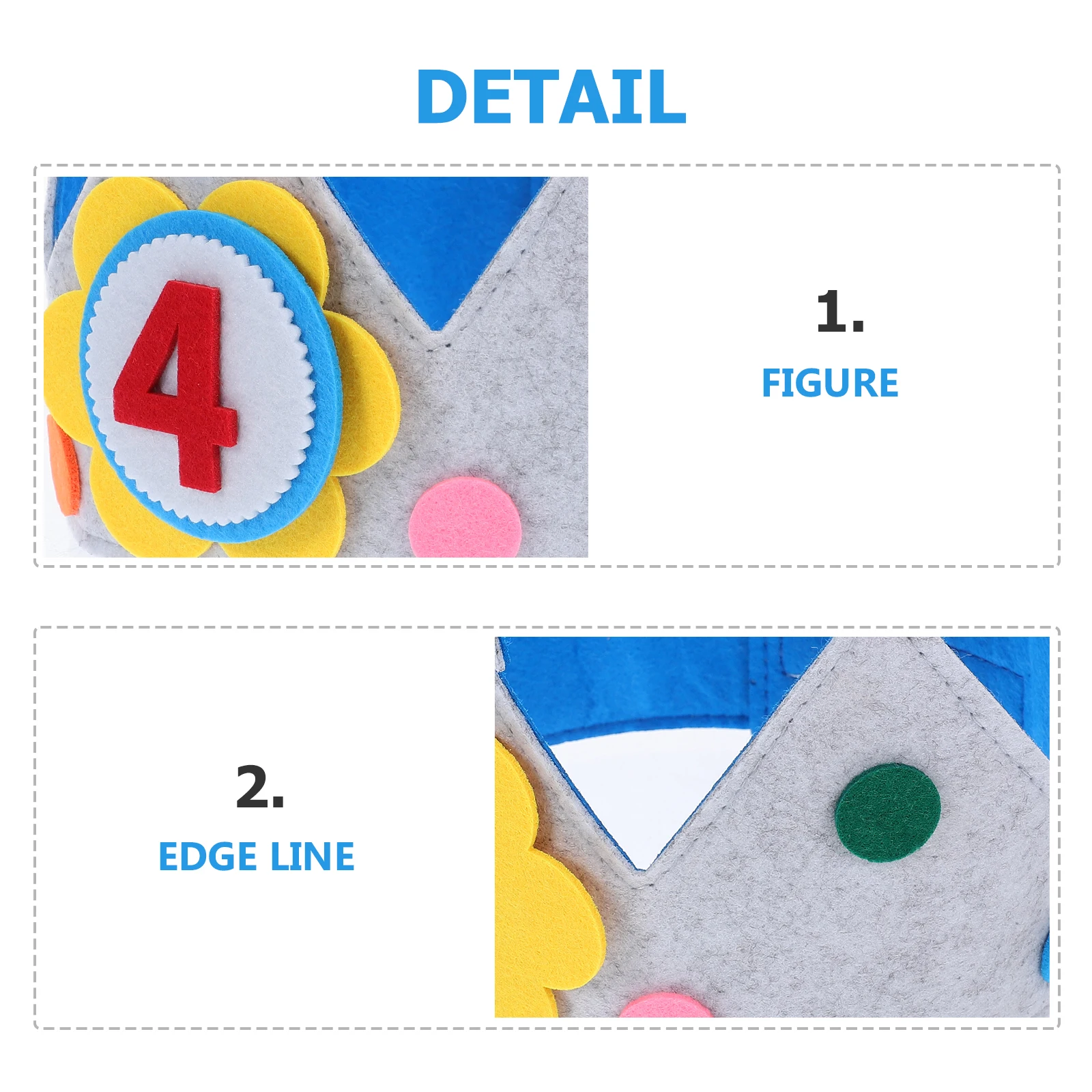 

Birthday Crown Hat Crowns for Classroom Celebration Babies with Numbers Girl Removable Adjustable