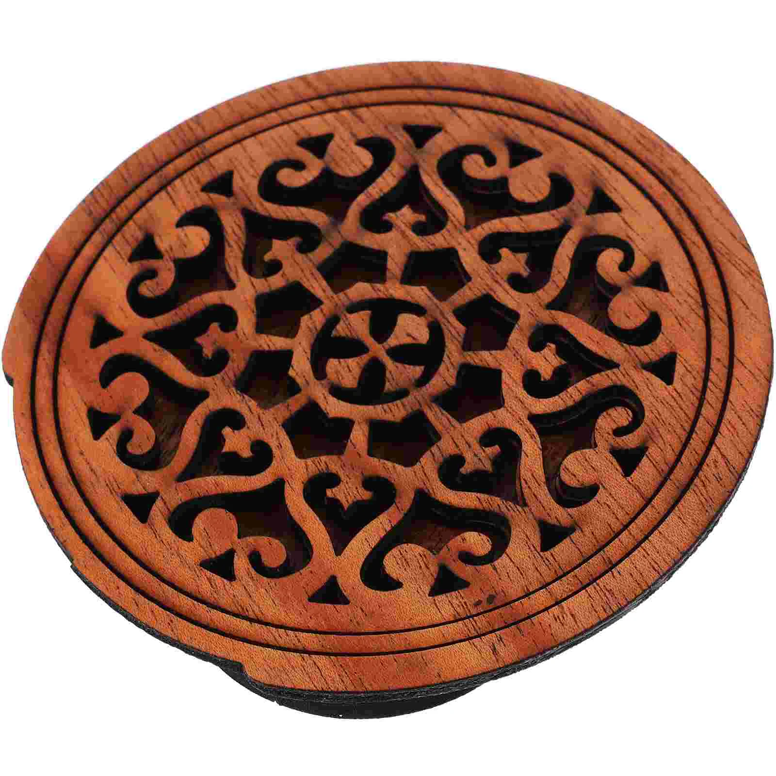 Guitar Mute Sound Hole Cover Acoustic Classical Soundhole Wood Feedback Muter Supplies