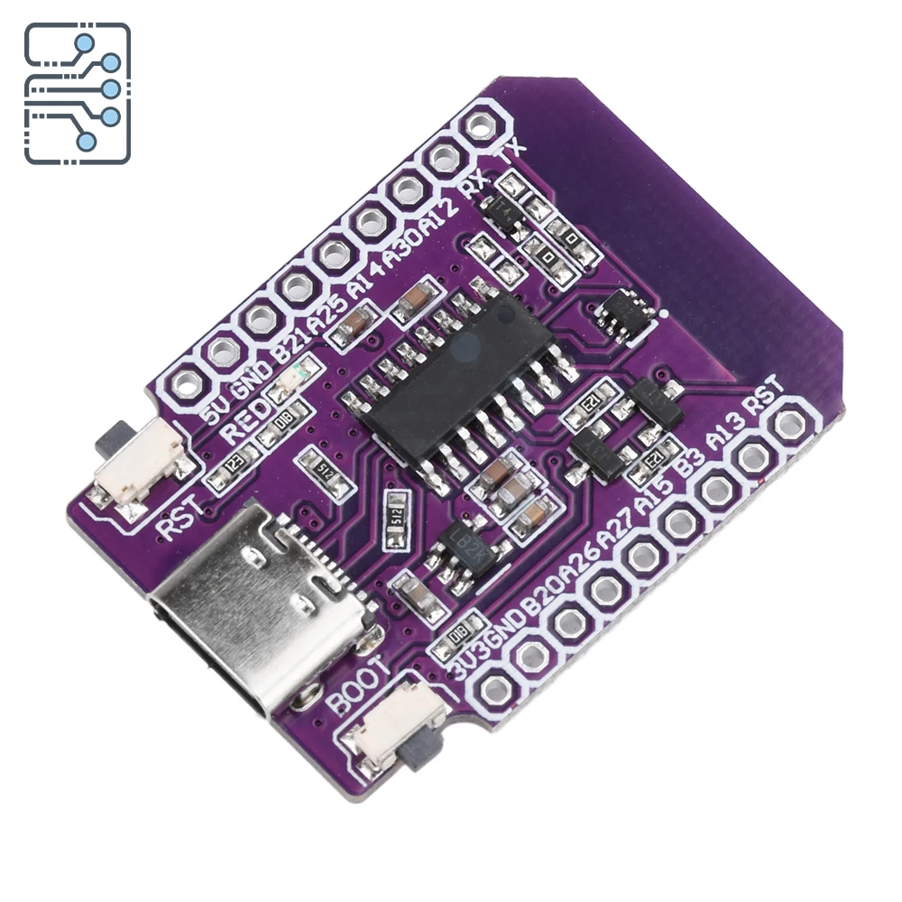 CH340 onboard antenna IPEX antenna MINI BW16 development board RTL8720DN dual-band WiFi Bluetooth BLE module