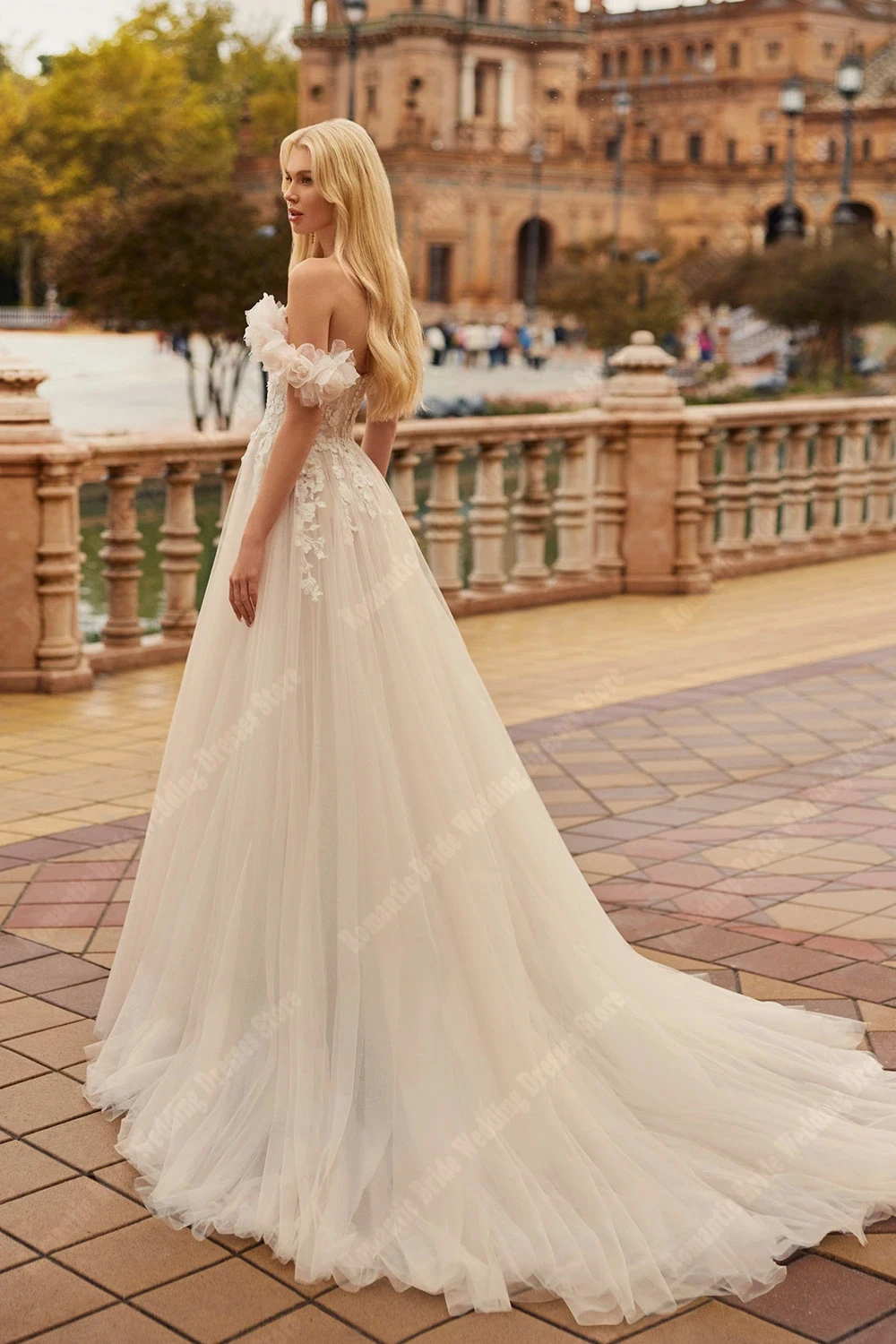 Charming Sleeveless Women Wedding Dresses Off The Shoulder A-Line Bridal Gowns Engagement Banquet Vestidos De Noivas Customized