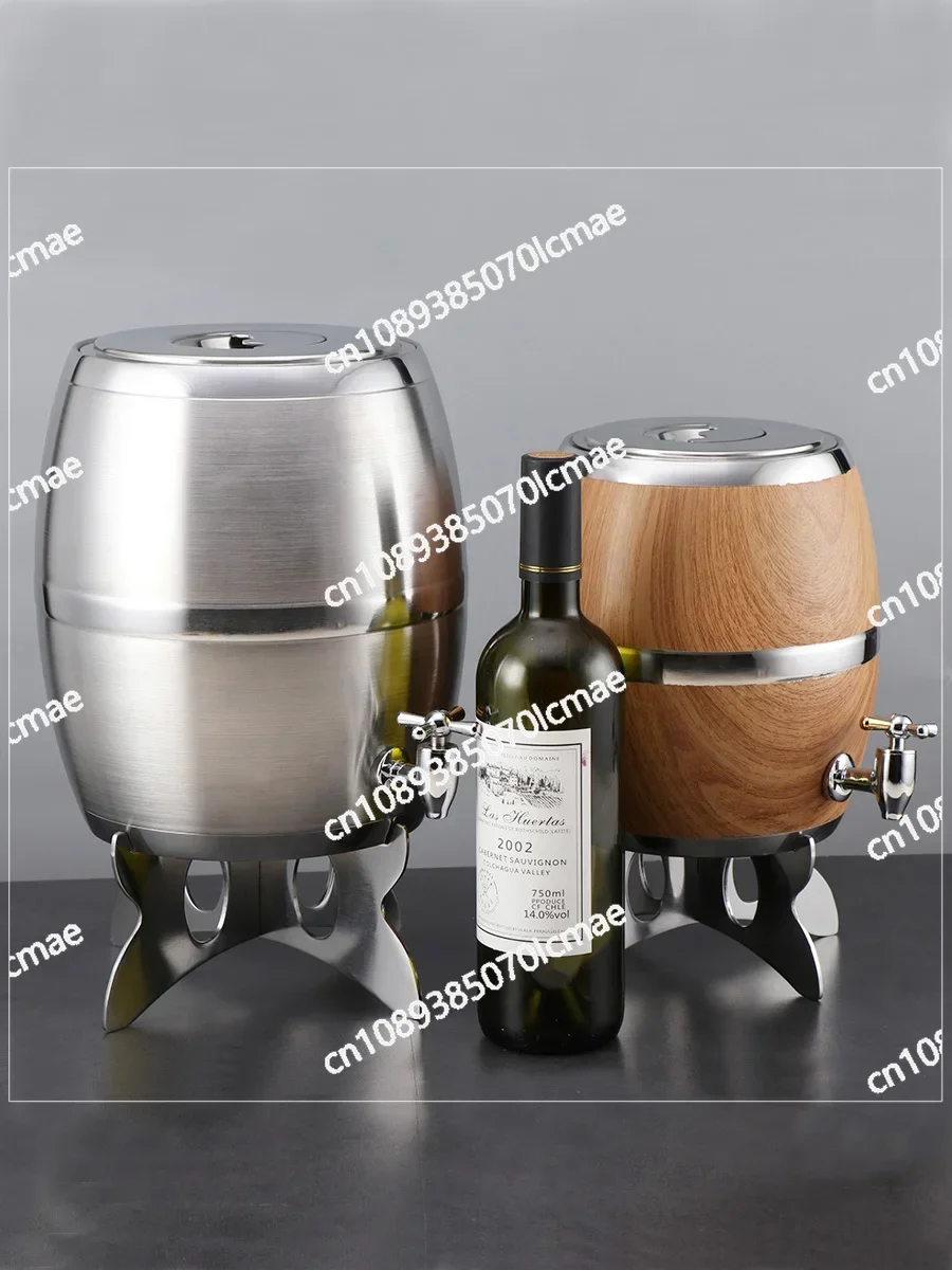 Stainless Steel Bar Beer Cannon, Double Insulation Belt Faucet, Draft Beer, Fresh Draft Beer Cannon, Red Wine Keg