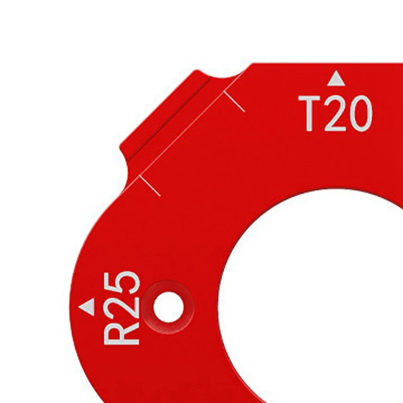 

High Quality-Woodworking Router Templates Arc Angle Positioning Template, Inner/Outer Corner Arc Mold, Reusable Positioning Tool
