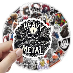 10/30/54pcs Heavy Metals Rock Band Stickers Cool Cartoon Graffiti Decal DIY Motorcycle Guitar Laptop Car Music Decor Sticker Toy