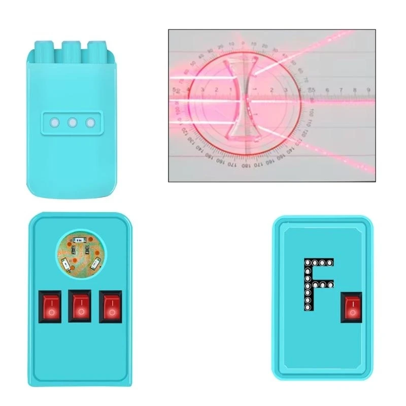 Физическое оптическое осветительное устройство для демонстрации преломления отражения света