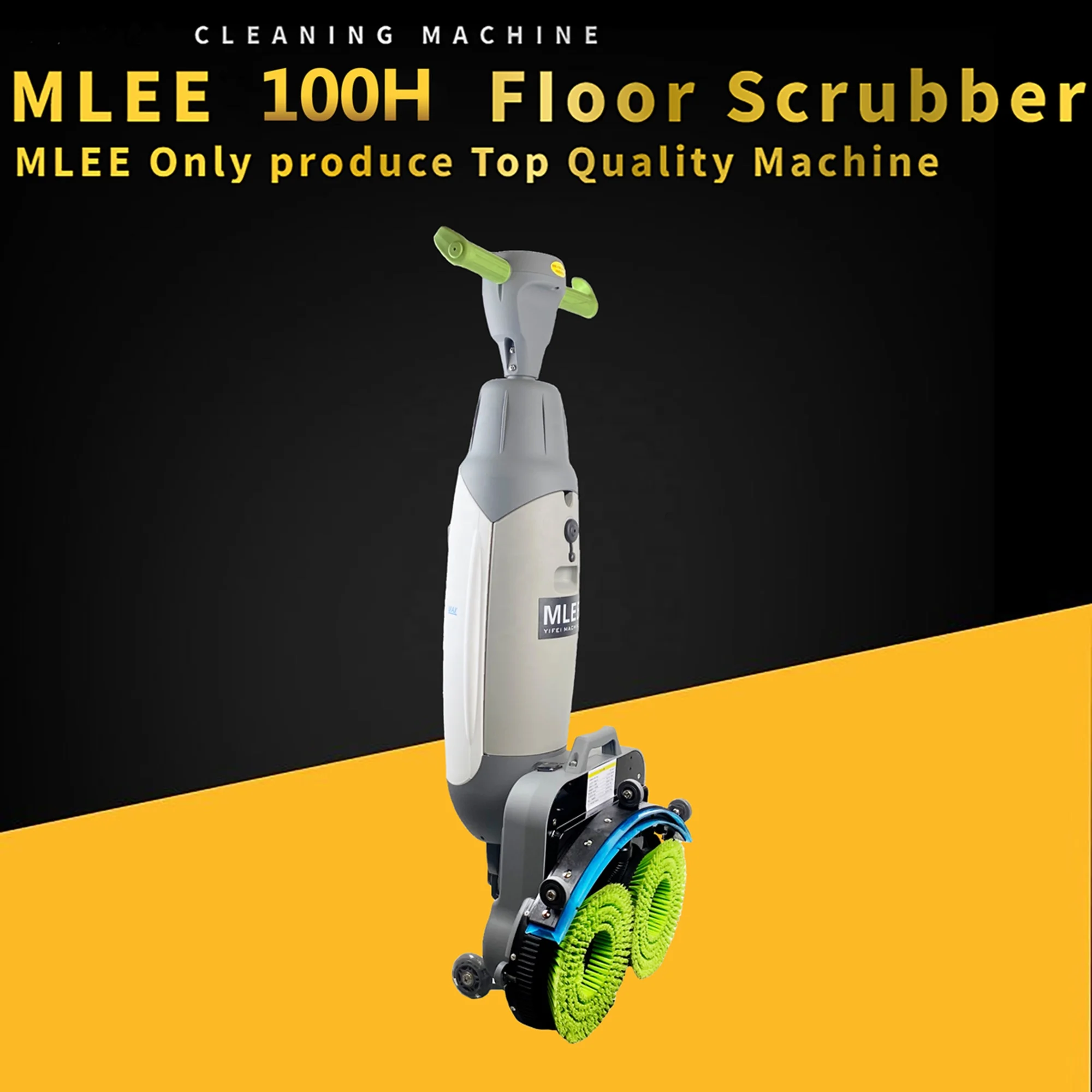 MLEE100H Lithium Battery Dual Brush Compact Automatic House Keeping Floor Scrubber Machine