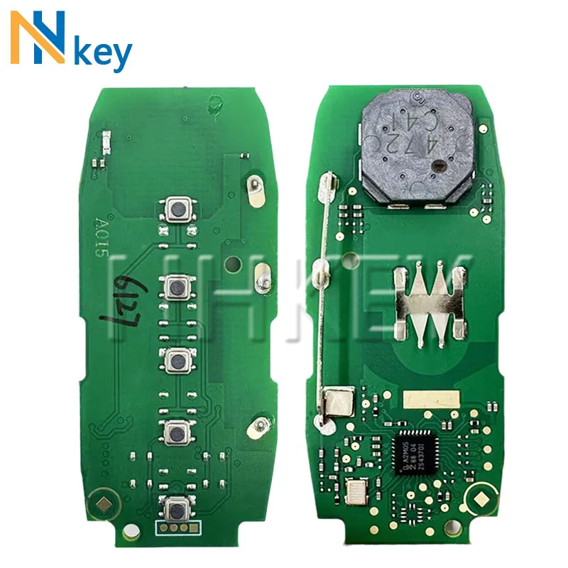 NH KEY Car Remote Key FCCID:KR5TXPZ1/Z2/Z3 ID46 CHIP 433MHZ S1801461102/105/119/120/127 For Kicks X-Trail Rogue Ariya Pathfinder