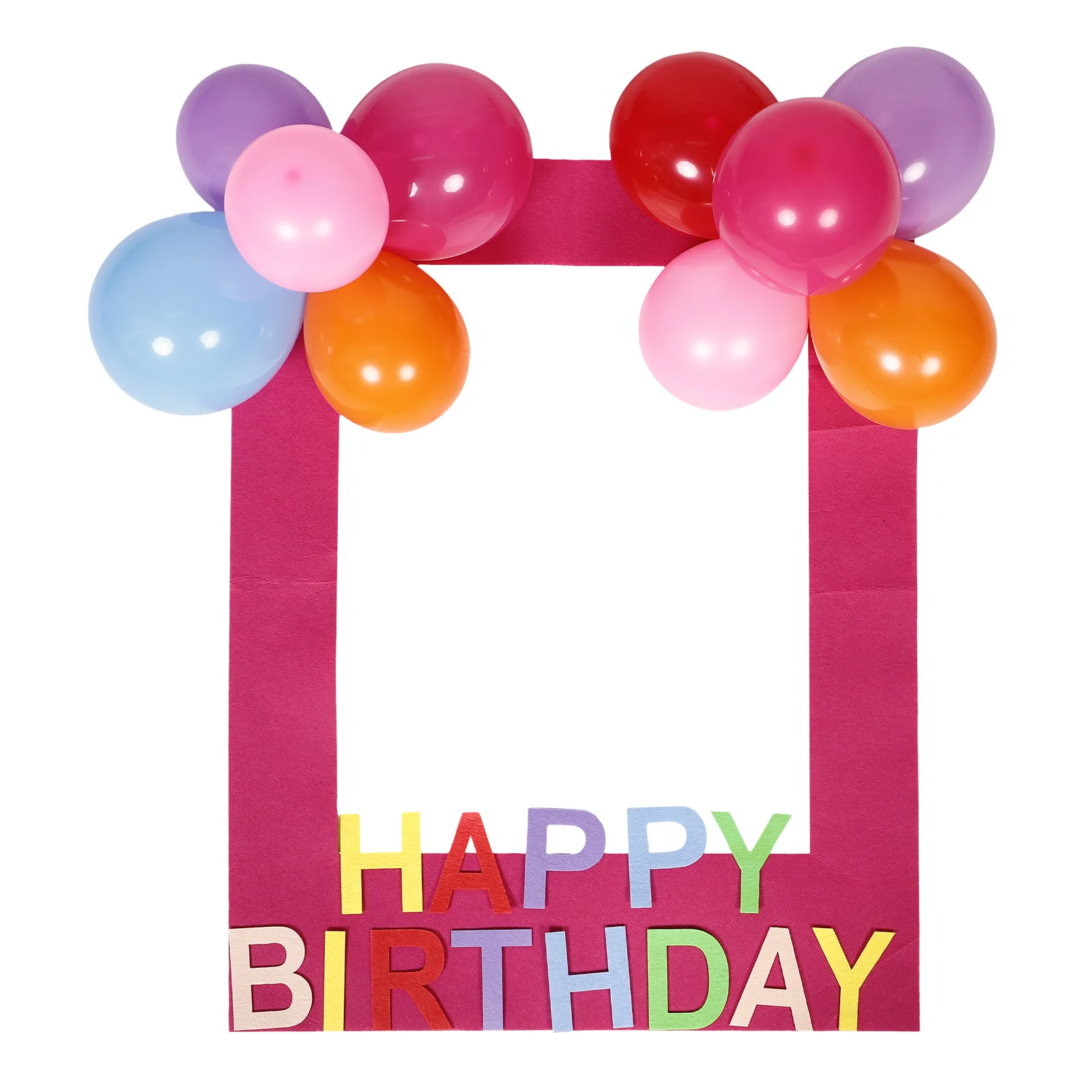 

1Set New Style Party Board Photo Frame Baby Birthday Decorations 100 Days Celebration Festive Atmosphere Fun Prop