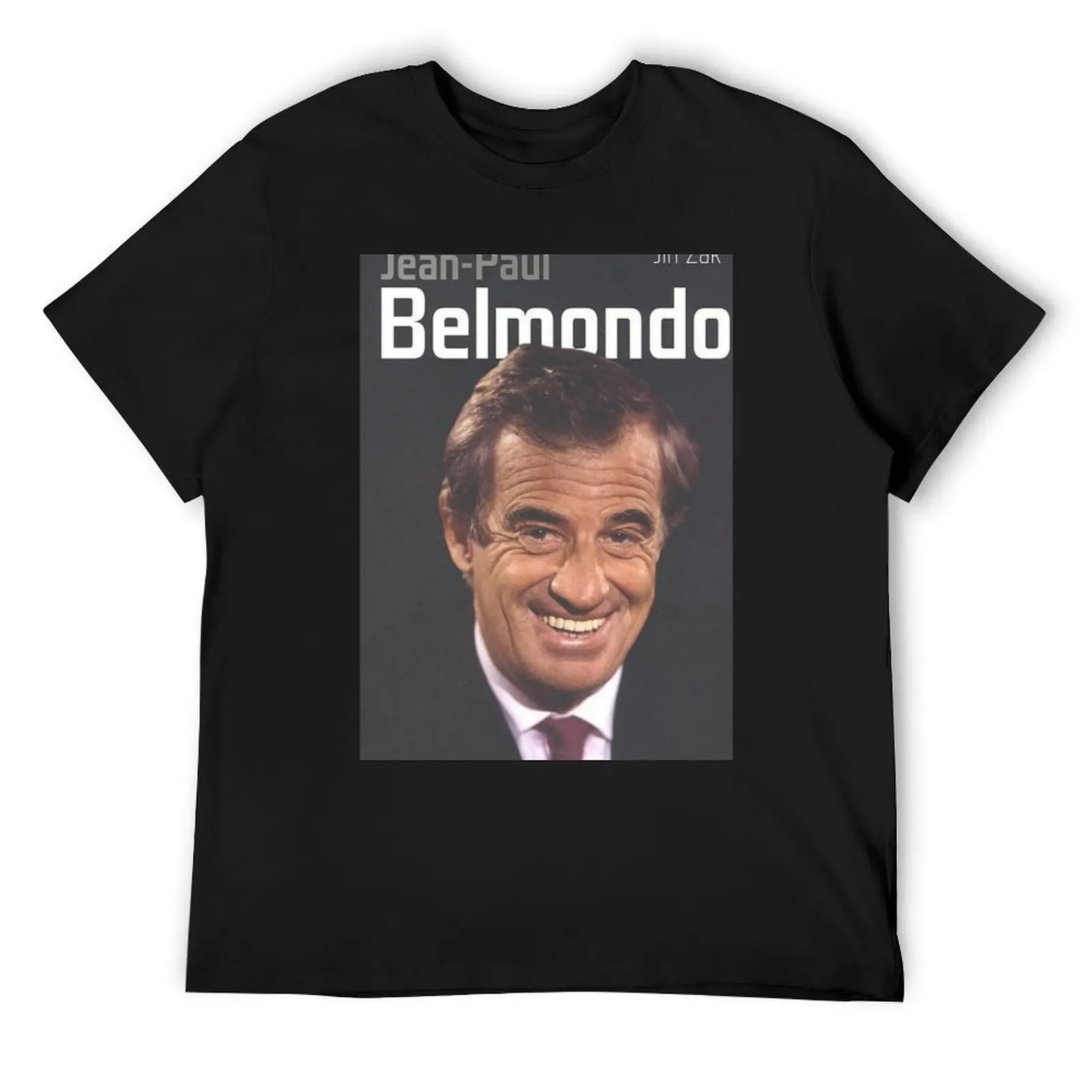 

Jean Paul Belmondo T-Shirt funny shirt cotton T-shirts man graphic tee shirt mens graphic t-shirts