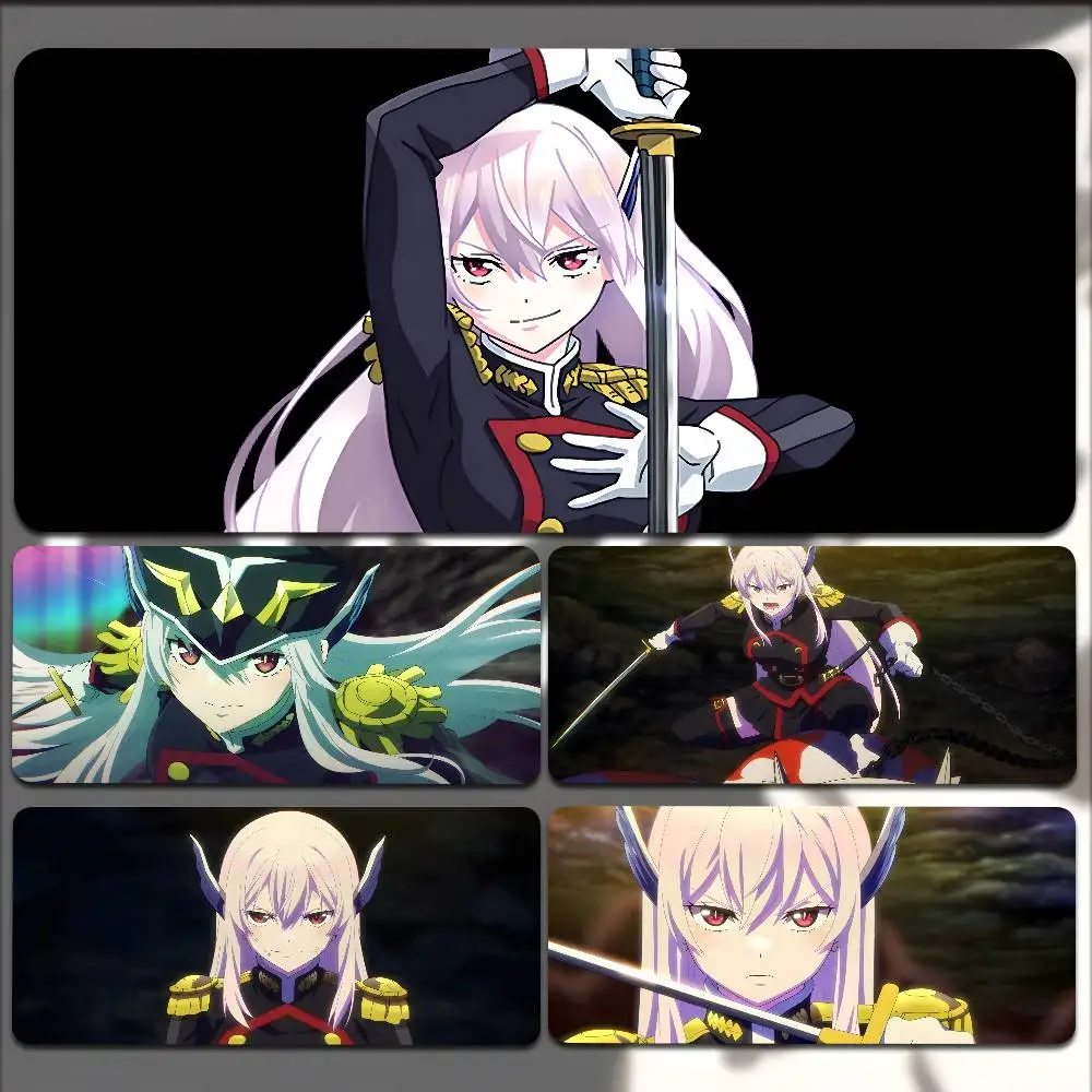 

1pc Anime C-Chained Soldier Mousepad Non-slip Suitable For Office Computers Laptops E-sports Game Desk Mats XXL Keyboard