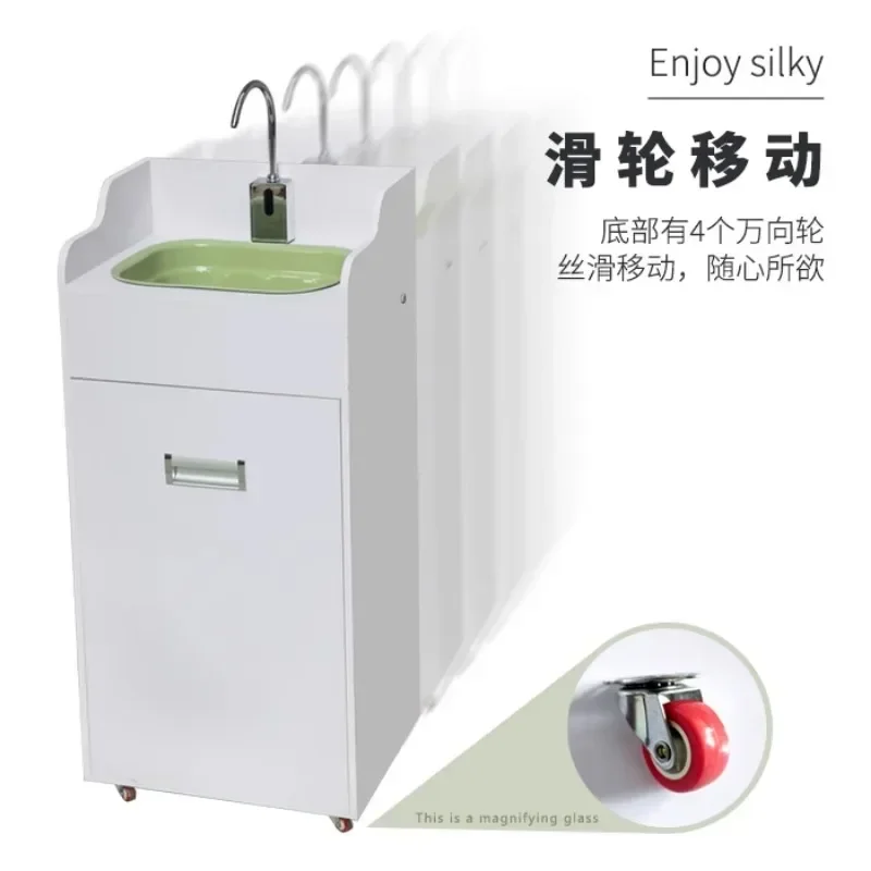 Mobile Induction Contactless Outdoor Water Storage Installation Free Sink for