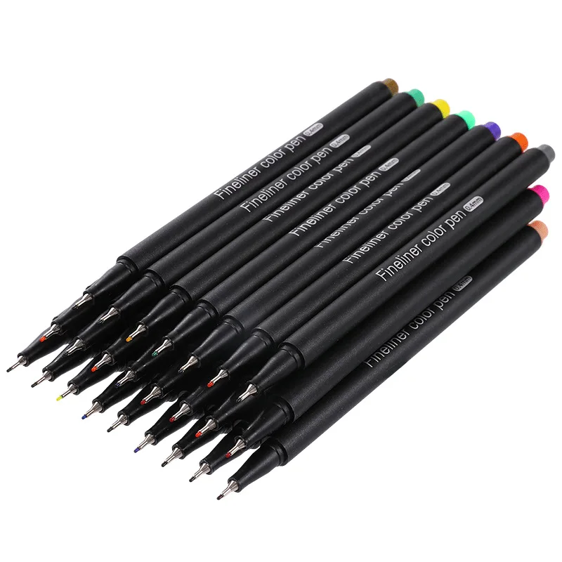 12/60//100/120PCS Dual Tip Brush Marker Pen Fine Liner Watercolor Art Markers For Coloring Drawing Painting sketching markers