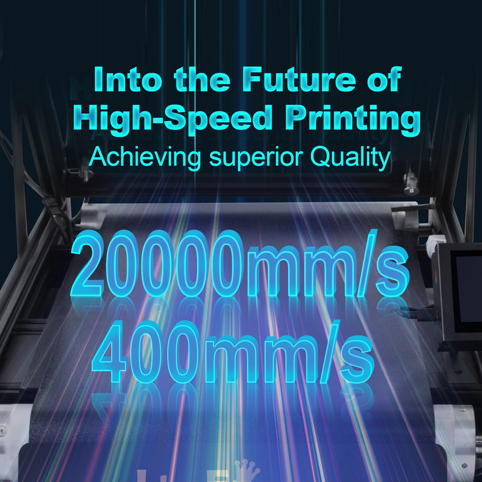 IdeaFormer IR3 V2 Endlos-Z-Achsen-Stahlbandförderer 250 × 250 ×∞ mm Klipper-Firmware Schnelles Drucken 3D-Druck – Detail 4