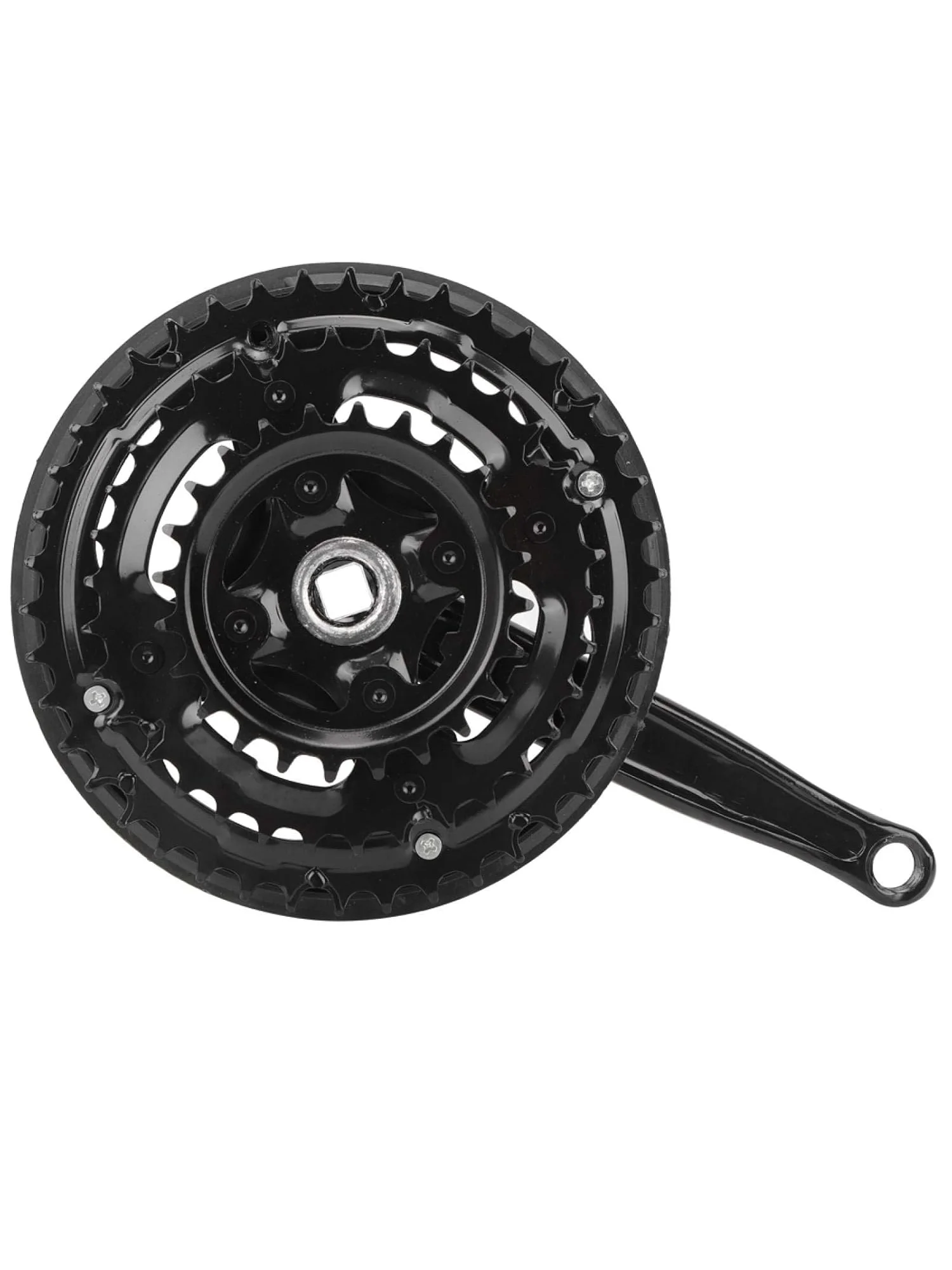 AliExpress NONE Crankset Carbon Steel 24-34-42T Crank for Variable Speed Mountain Road