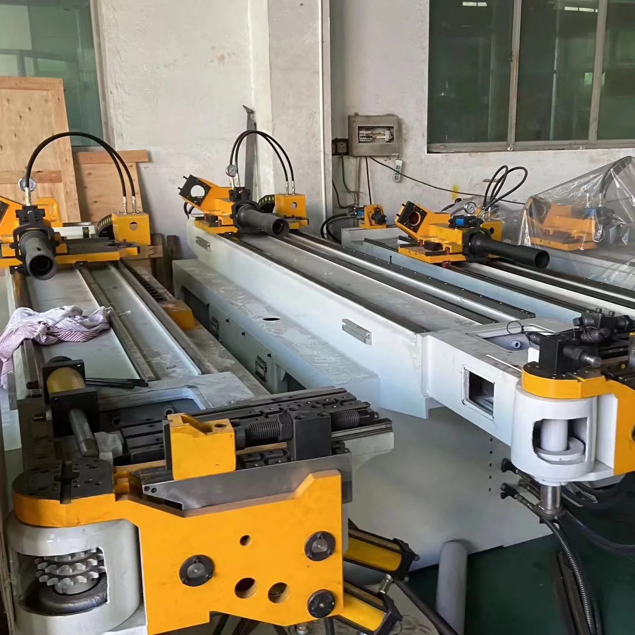 Factory Direct High-Efficiency Aluminum Stainless Steel New PLC Square Pipe Tube Bender Machine