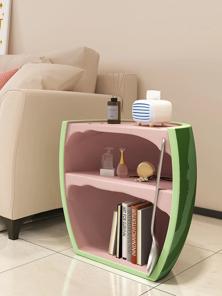 Nordic Home Watermelon Children's Room Tea Cabinet Bedroom  Coffee Table Living Room Sofa Side Bedside Tables Decor Furniture