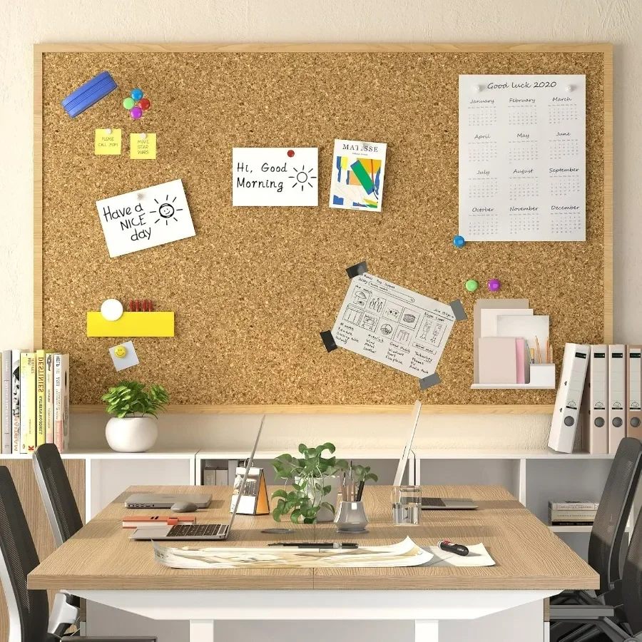 لفة بطانة رف الفلين ذاتية اللصق متعددة الأغراض لقياس 3 أقدام × 10 أقدام مثالية لخزائن المطبخ وأدراج الكونترتوب #4