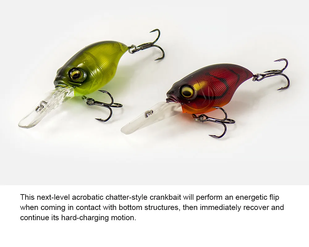 Countbass Wobbler 38 mm 1-1/2 Zoll 43 mm 1-3/4 Zoll 48 mm 1-7/8 Zoll Angelköder Stecker Wobble Fishing Kunststoffköder Wobbler – Detail 15