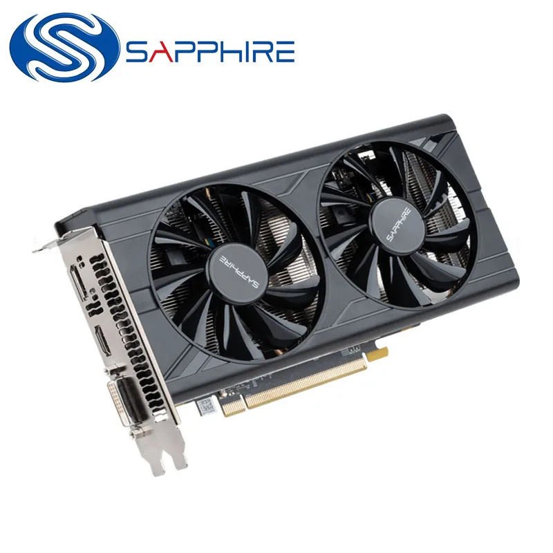 SAPPHIRE-Placa de Vídeo Gráfica, RX580, 8GB, V2, 256Bit, GDDR5, AMD RX 500 Series, 8G, D5 V2, 1284MHz, 7000MHz, PC Maps