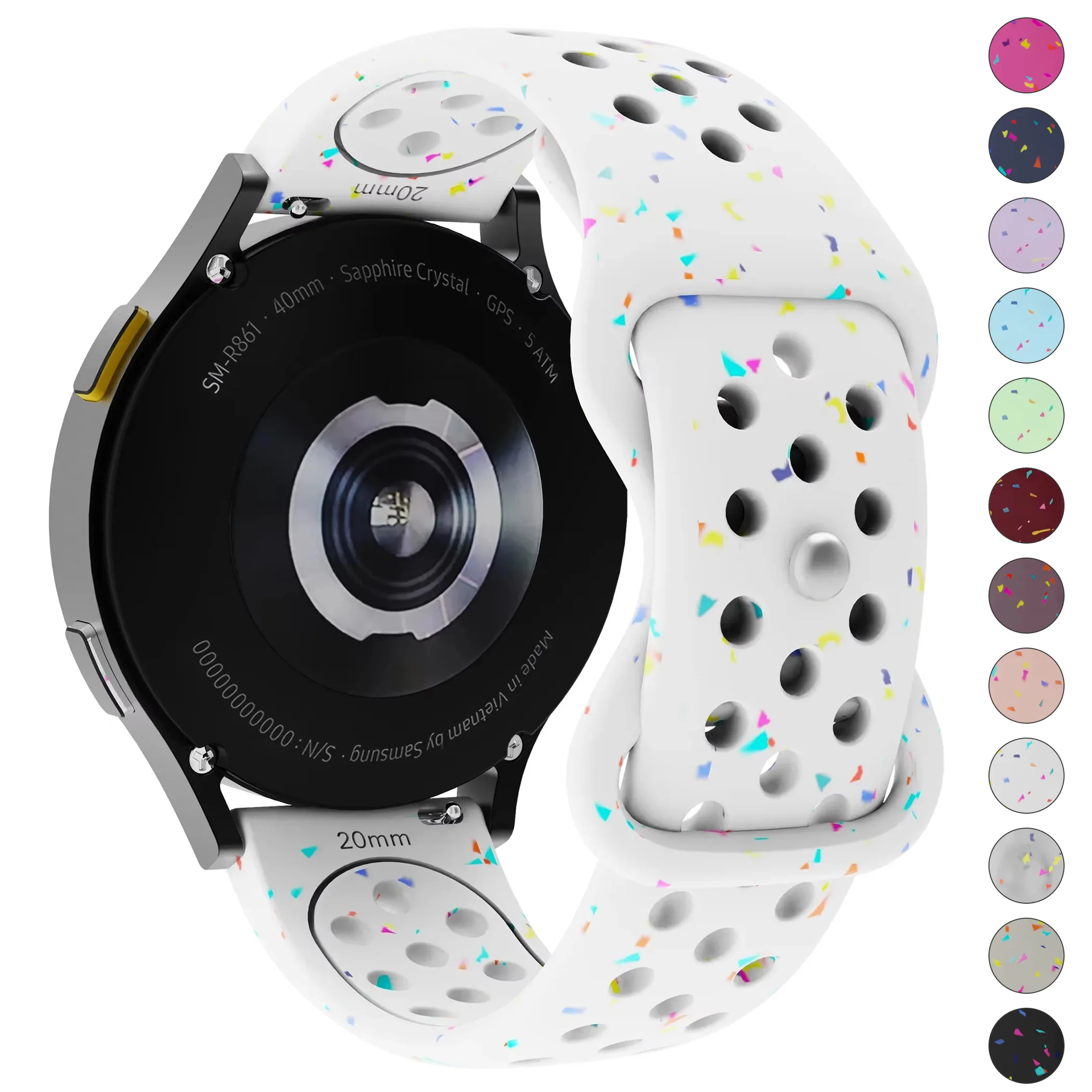 20mm 22mm Silicone Strap For COROS PACE 4 3 2 Pro/APEX 4 42mm/APEX Pro Sport Watchband For COROS APEX 2 Pro 42mm 46mm Bracelet