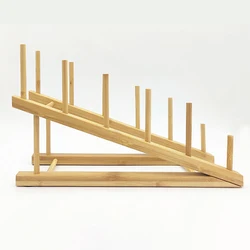Wood Jewelry Display Stands Organizer Holders Ring Desktop Rack Exhibitor Store Decoration