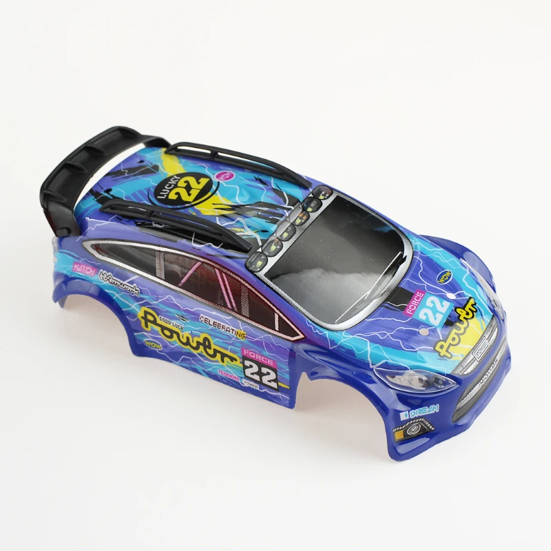 Wltoys 284010 RC Car Body Shell with LED Light 284010-2251 1/28 RC Car Upgrade Parts Spare Accessories