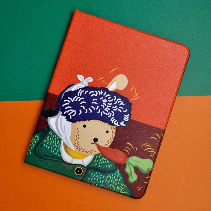 Suitable for iPad protective cover, cartoon character design, cute