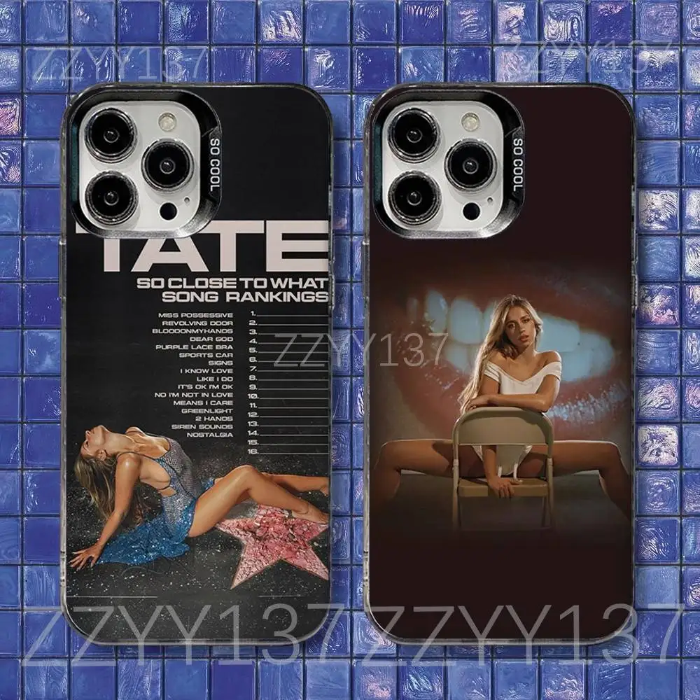 

Tate Mcrae So Close To What Phone Case For iPhone 16,15,14,13,12,11,8,7,Pro,Max,Plus,Mini,XS,SE Shockproof Matte Cover