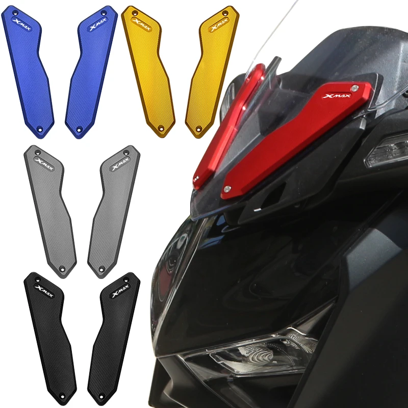 

Windshield Deflectors Windscreens Bracket Protector Motorcycle Accessories For YAMAHA XMAX300 2023 XMAX250 XMAX125 2023 2024