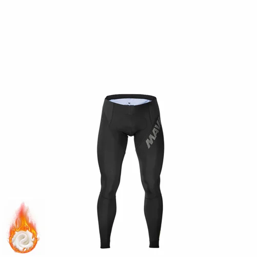 Imagen 2 del producto Nuevo 2024 cálido invierno térmico polar Ciclismo pantalones largos con pechera para bicicleta 19D Gel Pad bicicleta Bib medias Mtb hombres Ropa Ciclismo