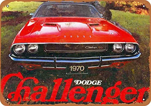 

Металлический знак-1970 Challenger-винтажный вид