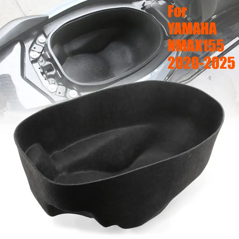 for Yamaha NMAX NMAX-155 NMAX155 2020-2025 Seat Storage Box Liner Luggage Trunk Inner Pad Protector 3D integrated bucket cushion