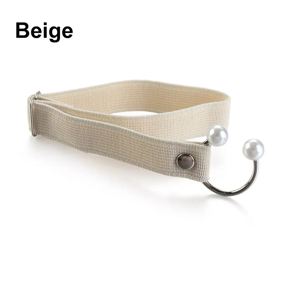 

Shoe Accessories Elastic Lazy Shoelace U-shaped Pearl Anti-skid Straps Ankle Tie Band Bundle Shoelace