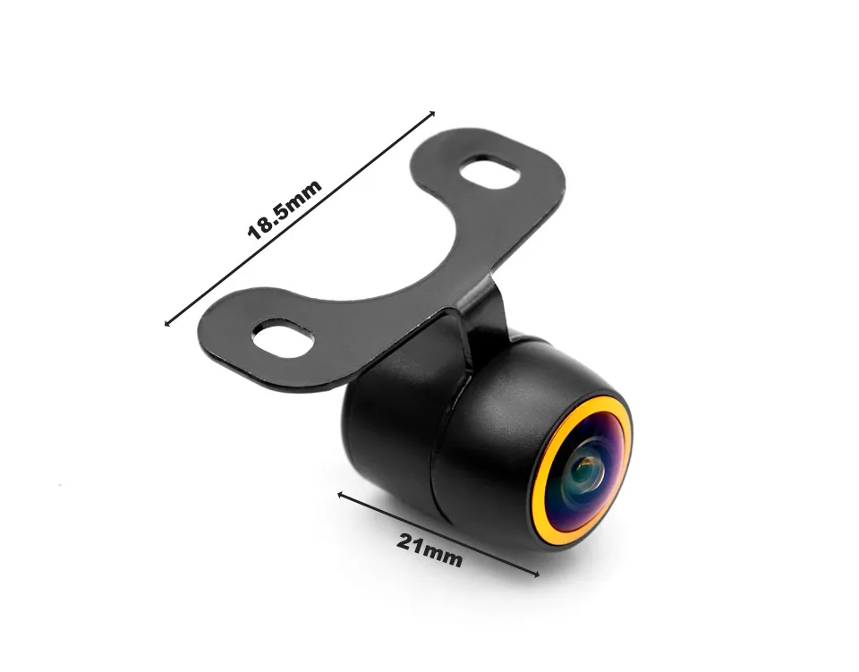 Auto Rückansicht Kamera AHD 1080P Goldene Fisheye Objektiv Universal Auto Vorne Backup Kamera 185mm Punch Nachtsicht schmetterling Kamera – Detail 7