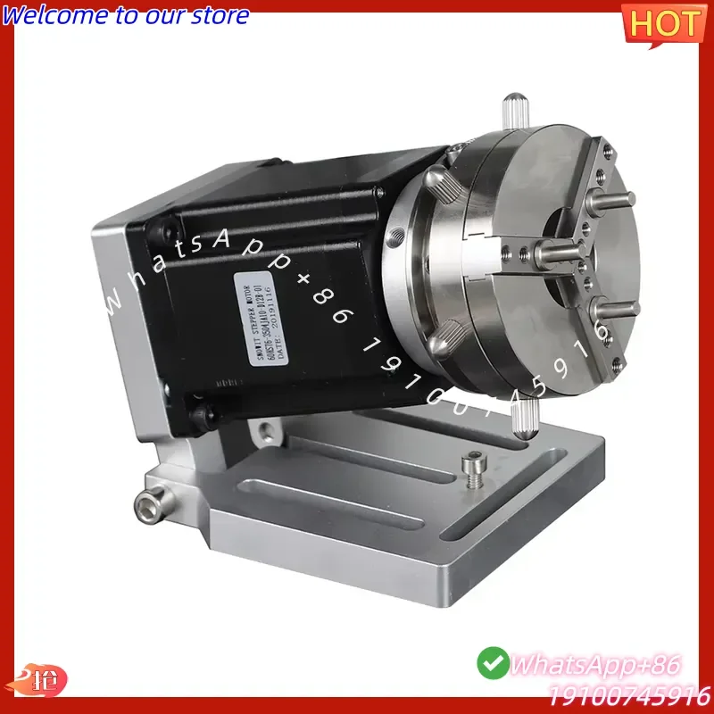 CE Certificate BingYan D69 Rotary Device Fiber Marking Machine Accessories Ring Jewelry Engraving Machine