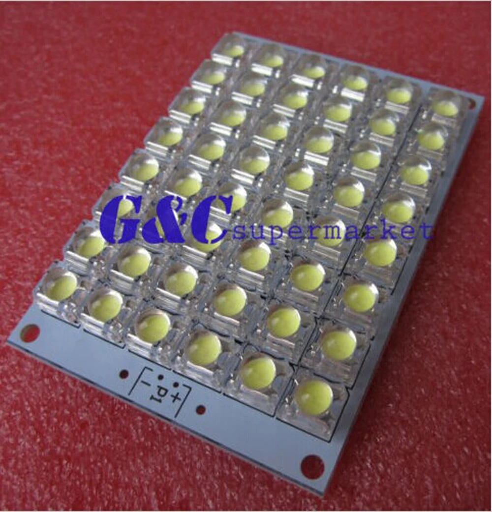 1PCS Super Bright 12V white Light 48 LED Piranha LED Panel Board Lamp lighting